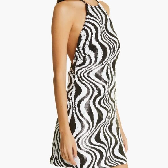 Simon Miller Zazzle Sequin Stripe 
Black/White size 8 NWT $365 - Picture 6 of 10